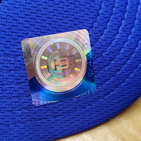 Blue UK Logo Cap University Of Kansas WILDCATS - Picture 3 of 8